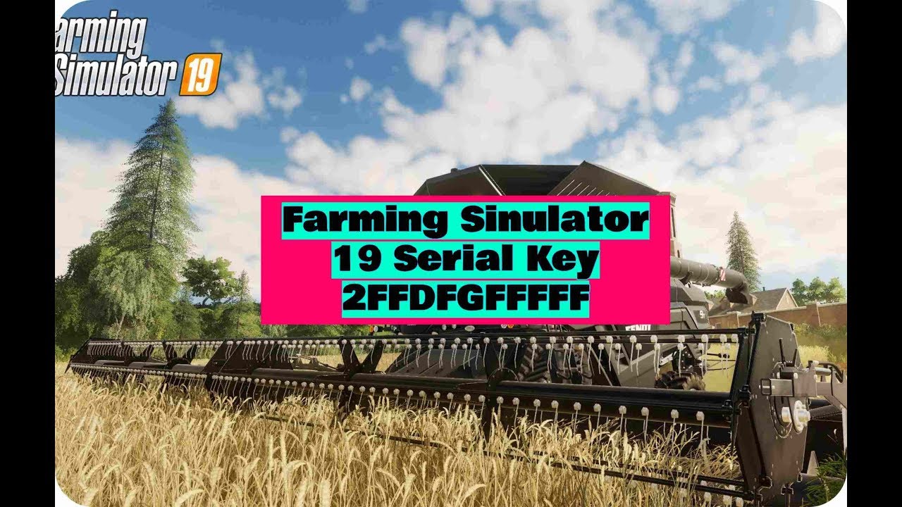 Farming simulator 19 serial key cd key keygen crack